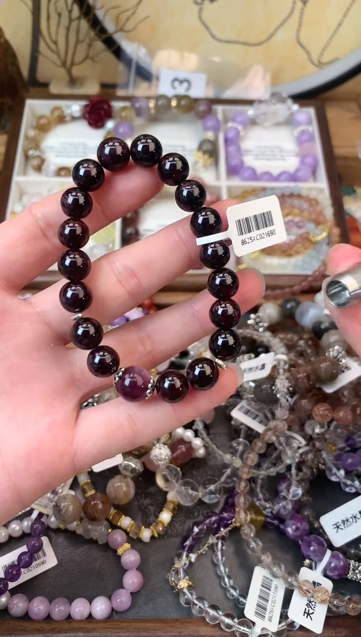 【闪购商品】石榴石手链未镶嵌413