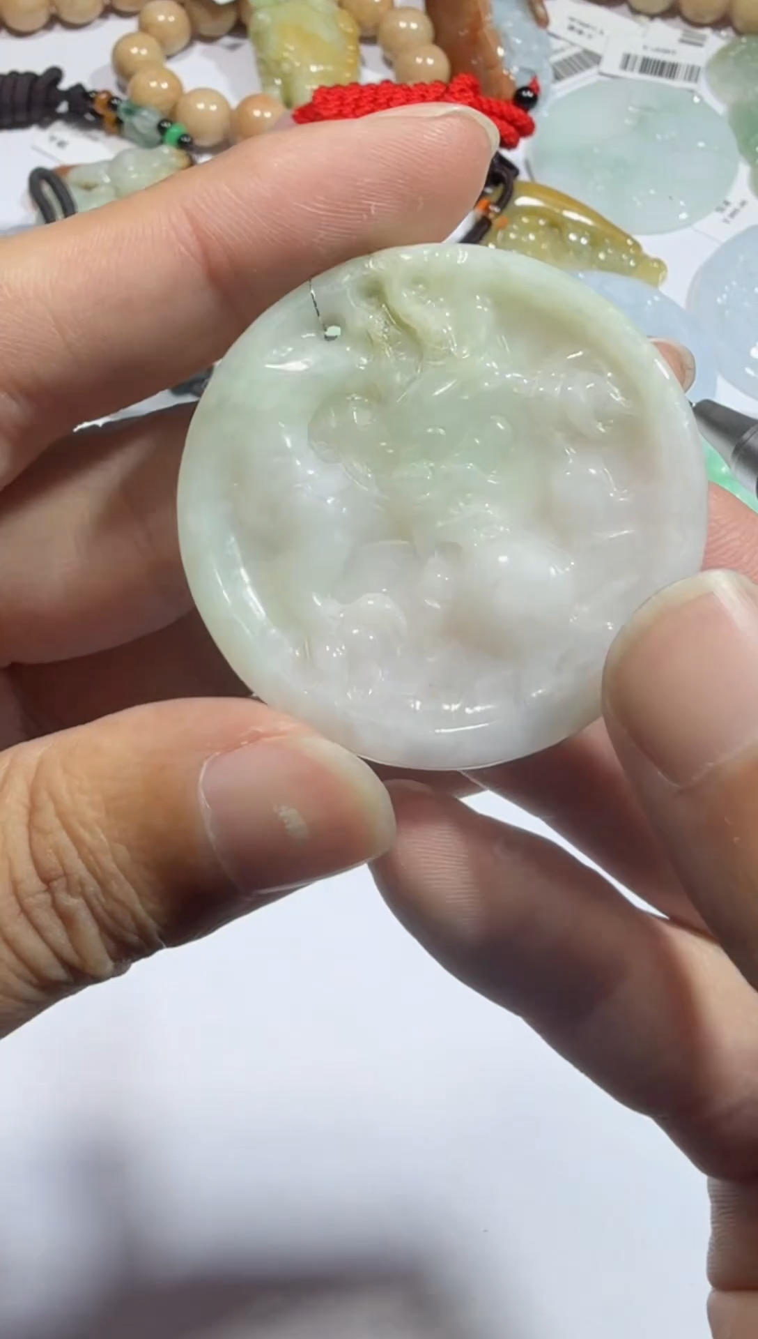 【闪购商品】翡翠吊坠(不含链)未镶嵌00001912