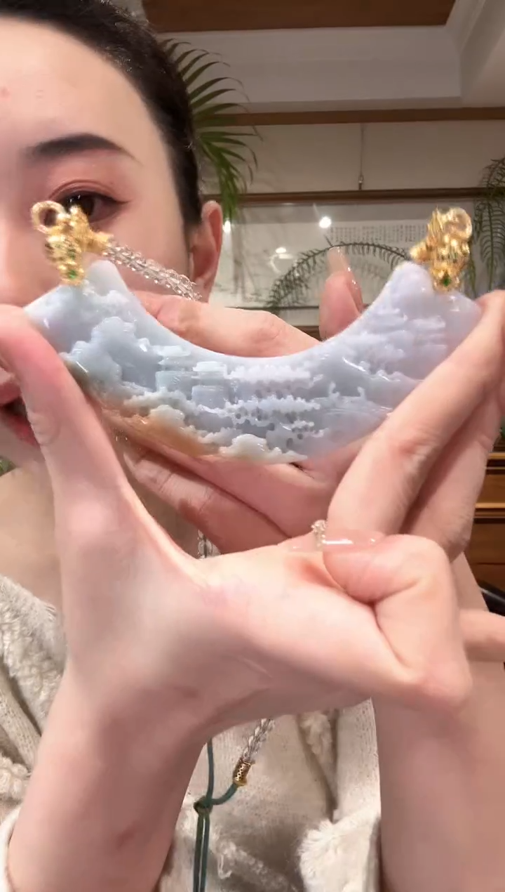 【闪购商品】翡翠颈饰未镶嵌国风