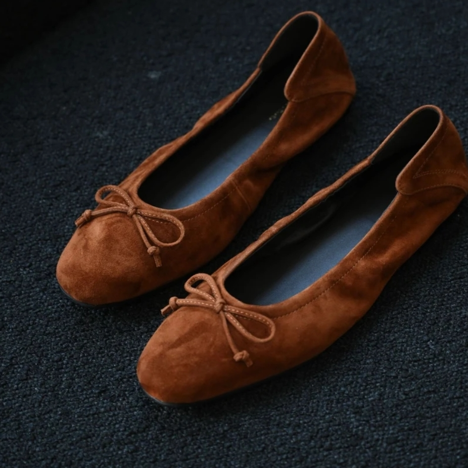 KAKA NUOYA 卡卡诺亚2422 时尚舒适软底蝴蝶结玛丽珍单鞋