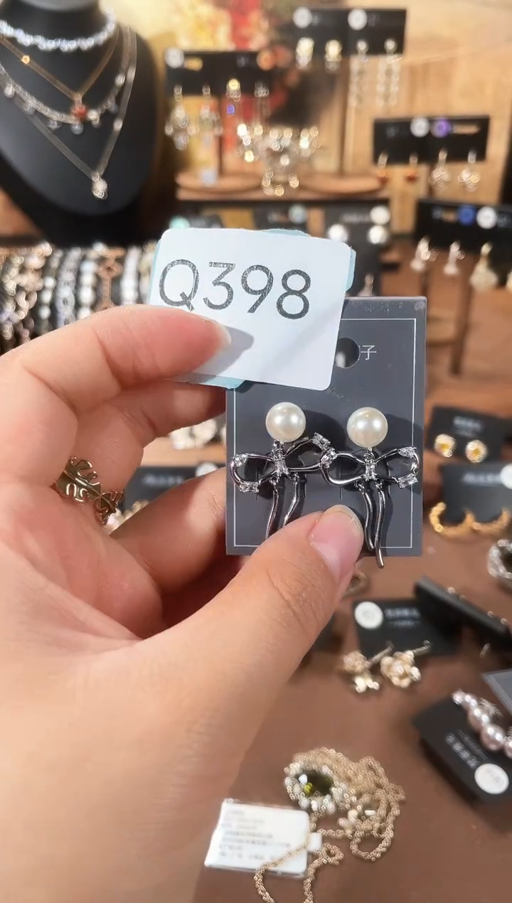 合金925银锆石Q398