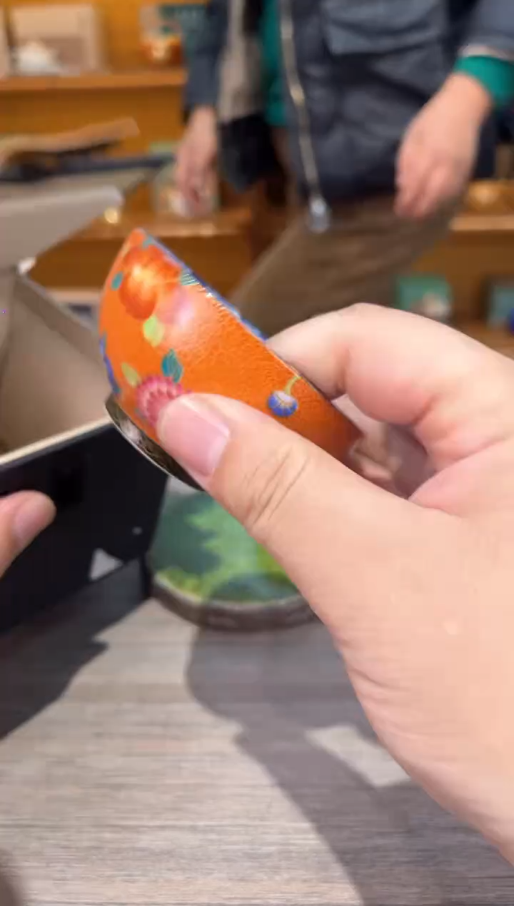 【闪购商品】橙缠蓝里茶具茶具
