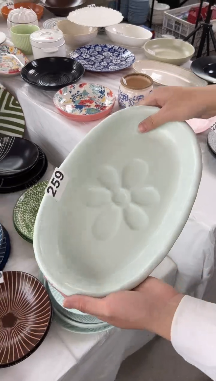 瓷微瑕默认发-鱼盘- 259