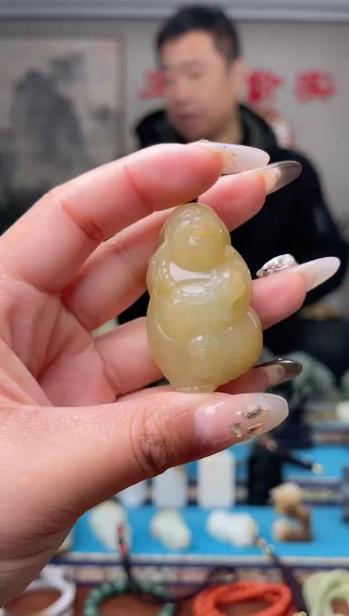 【闪购商品】和田玉挂件未镶嵌1