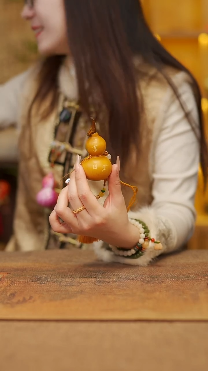 【闪购商品】16宴禾堂漆艺挂件小葫芦38