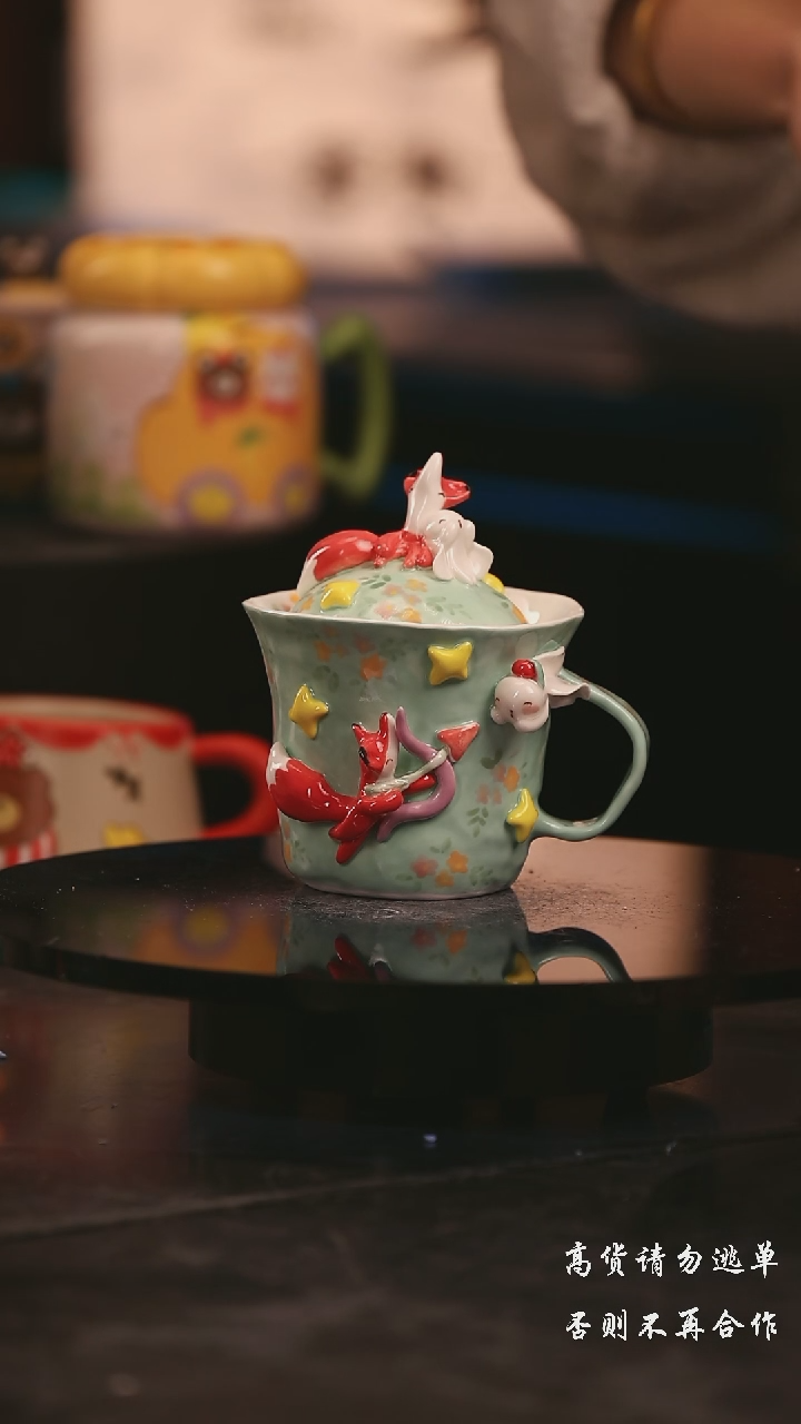 陶瓷景德镇可爱设计师款陶瓷 