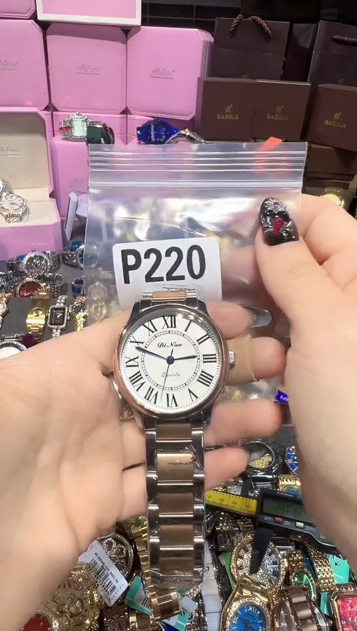 石英机芯不锈钢不锈钢直播定闪专用