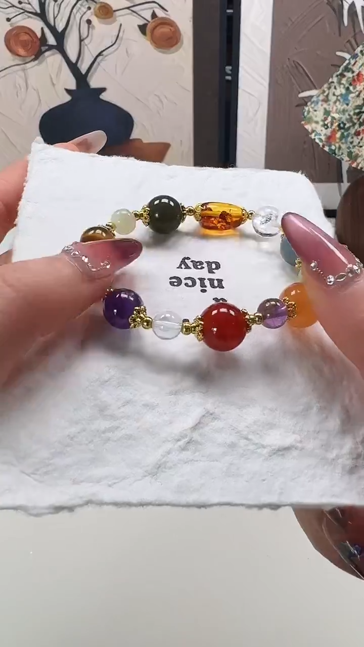 未镶嵌手链水晶019