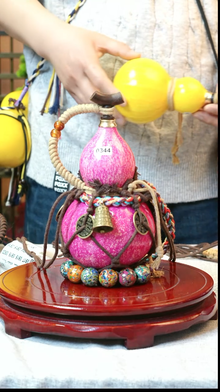 大漆葫芦，一物一拍。0344