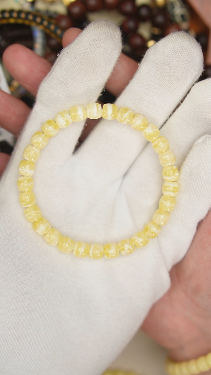 【闪购商品】蜜蜡珠宝奇石未镶嵌约7mm+（单件）