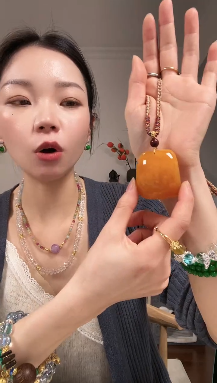 【闪购商品】琥珀颈饰未镶嵌A601AAAAAAAAAA