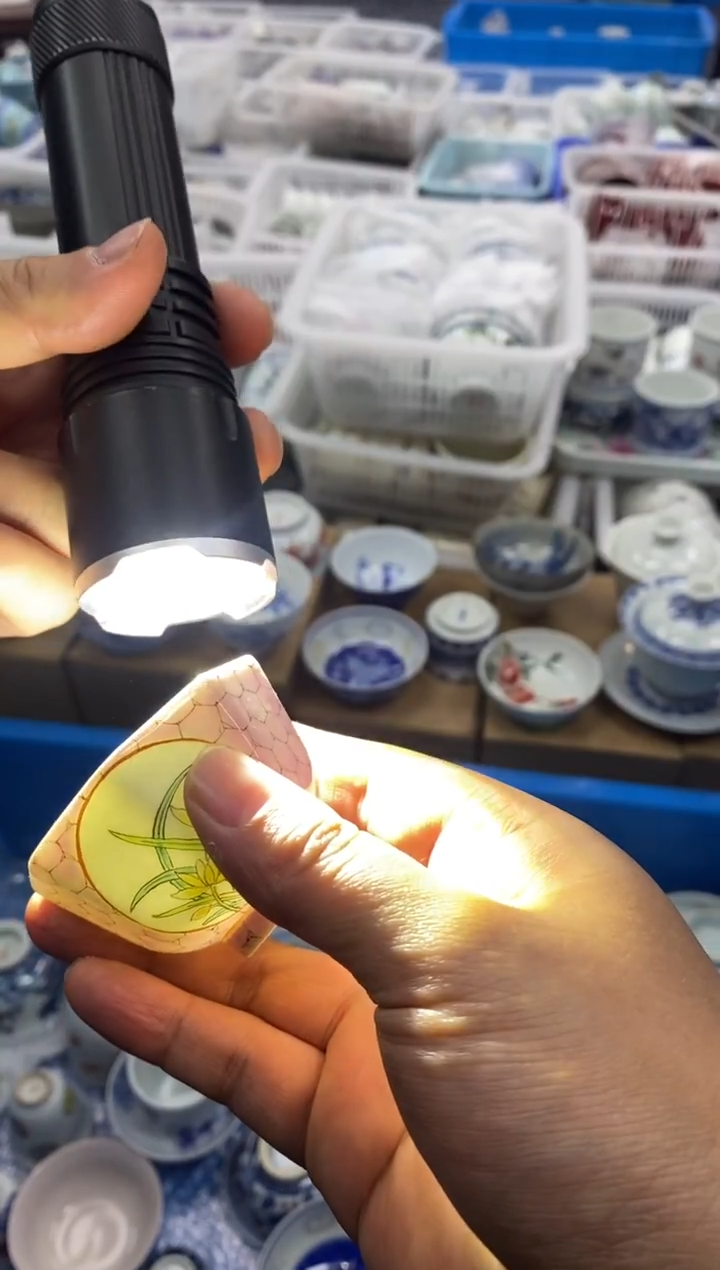 摆件陶景德陶瓷茶具容量约40