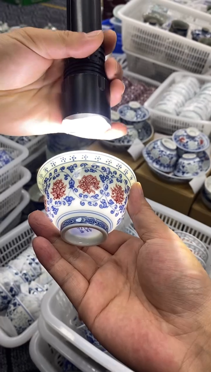摆件陶景德陶瓷茶具容量约100