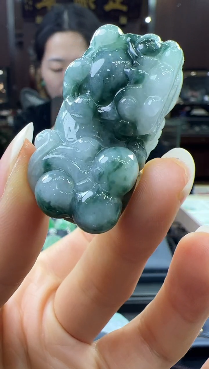 【闪购商品】翡翠挂件未镶嵌貔貅