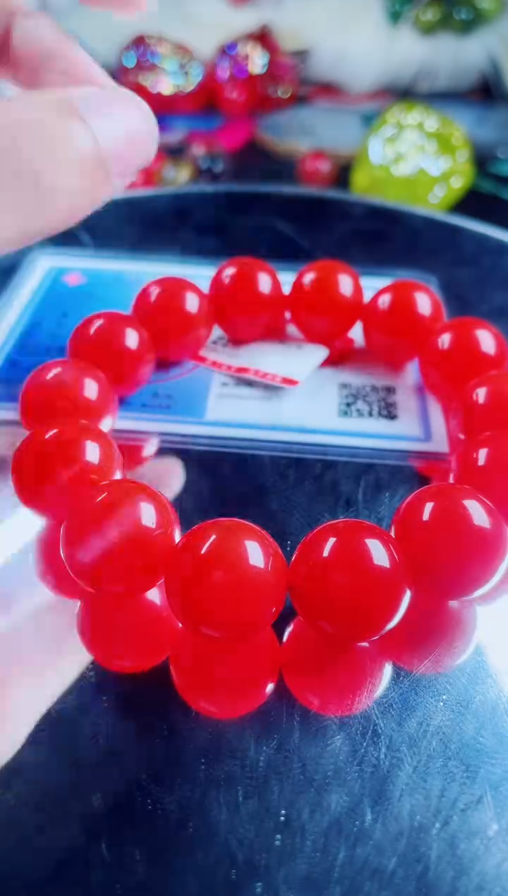 玛瑙/玉髓手链未镶嵌保山手串