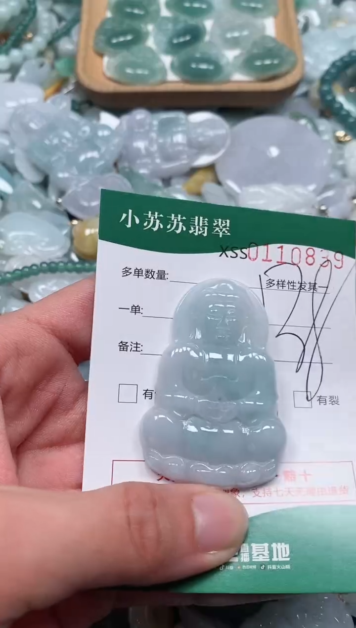 【闪购商品】翡翠颈饰未镶嵌闪购商品0110839