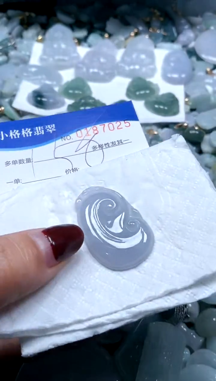 【闪购商品】翡翠颈饰未镶嵌闪购商品0187025