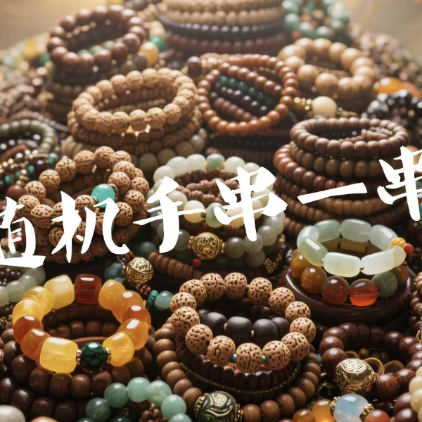 随机文玩手串一份{以主播为准