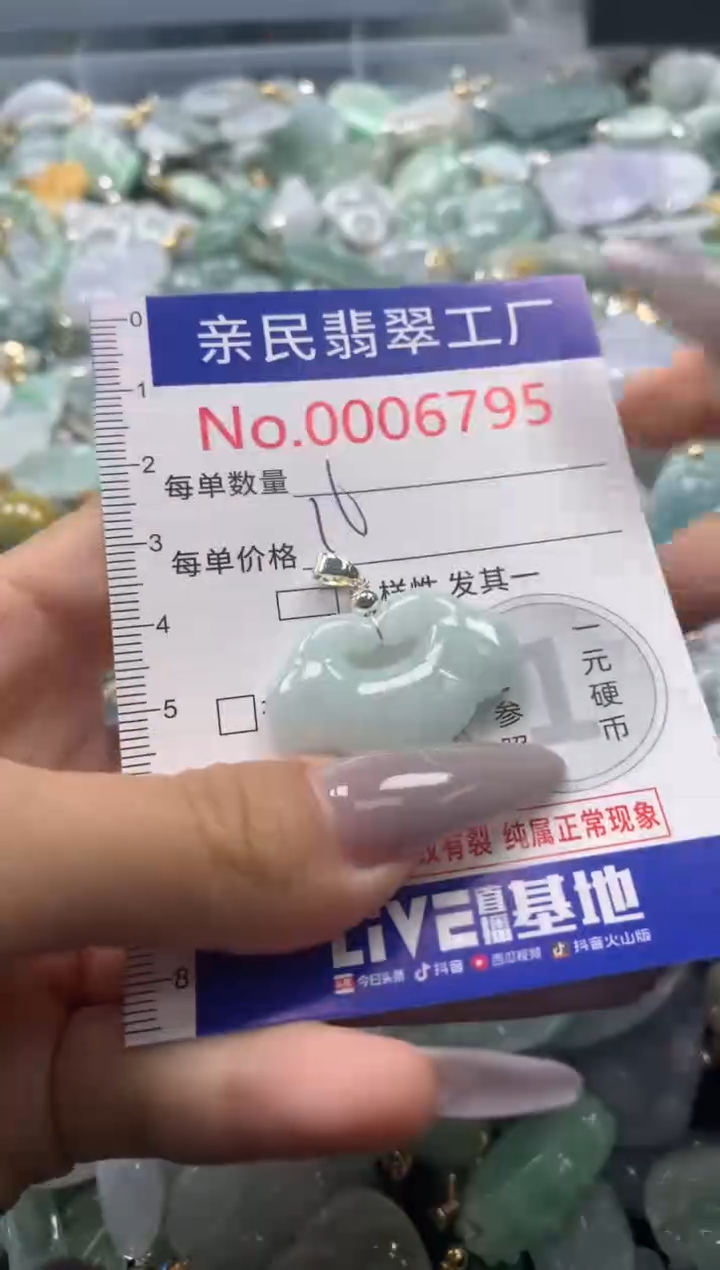 颈饰未镶嵌翡翠6795