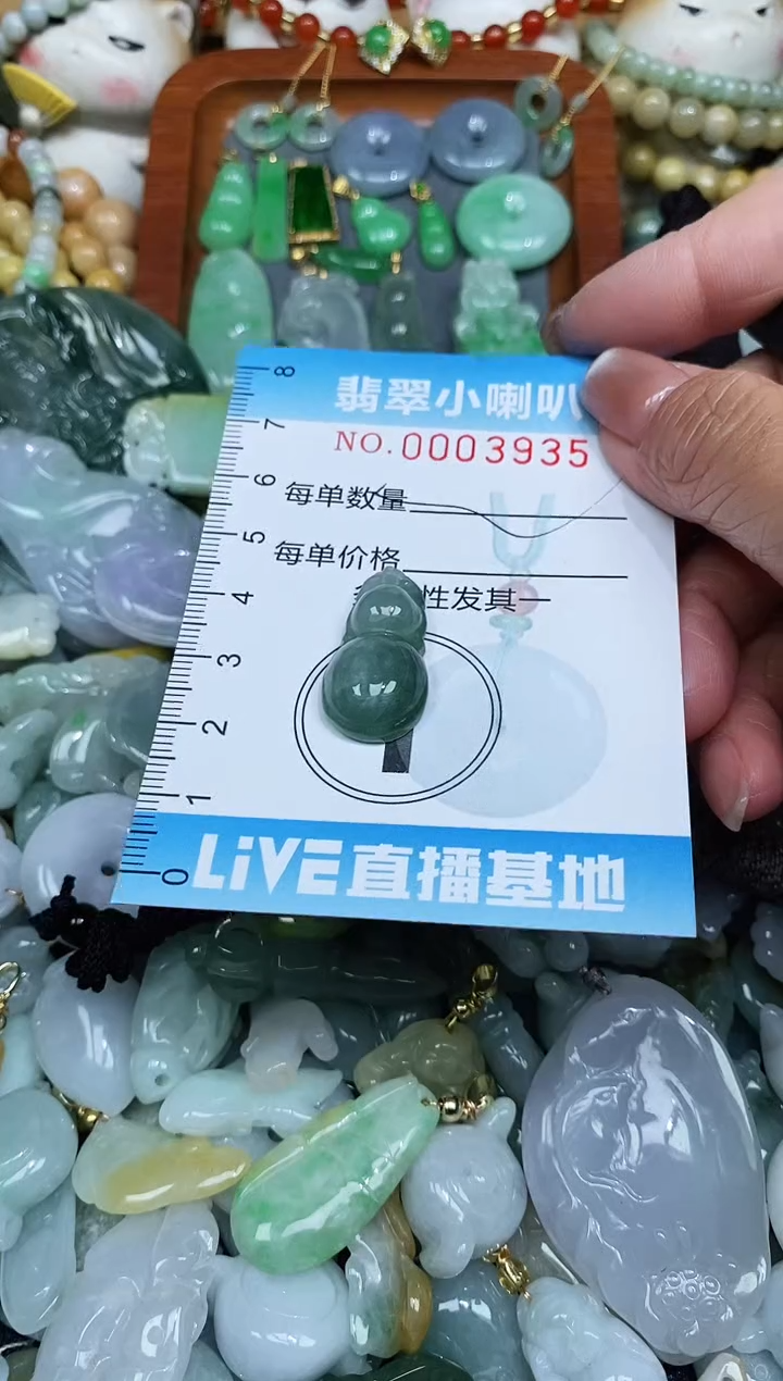 【闪购商品】翡翠颈饰未镶嵌闪购0003935多样性发其一