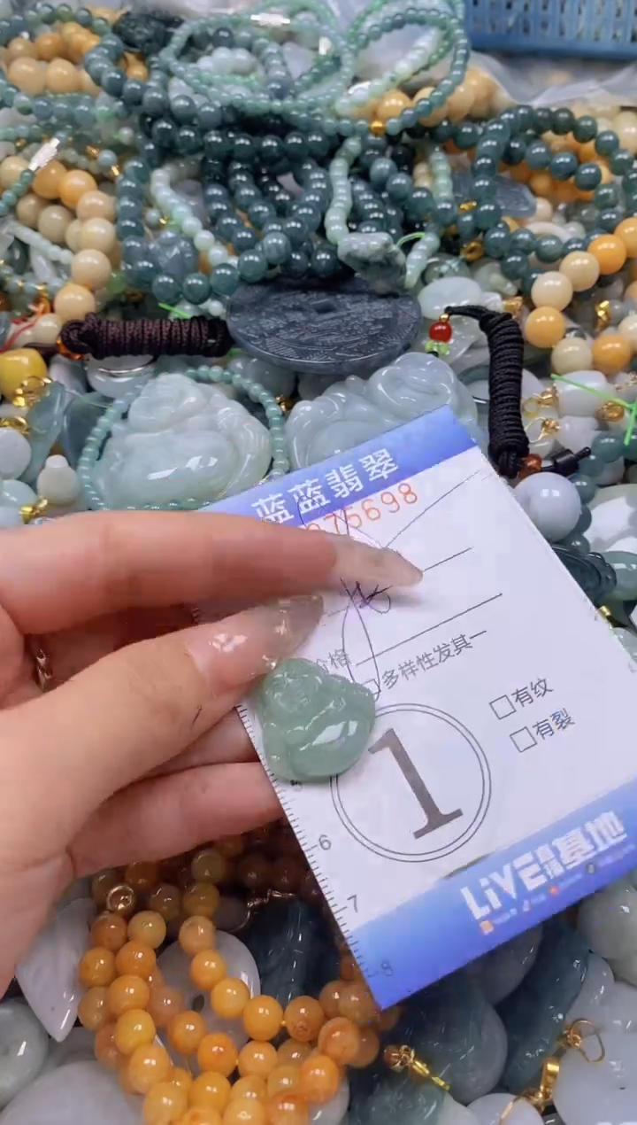 翡翠未镶嵌颈饰闪购0275698多样性发其一