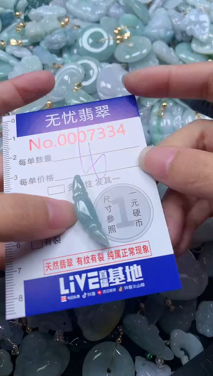 颈饰未镶嵌翡翠7334