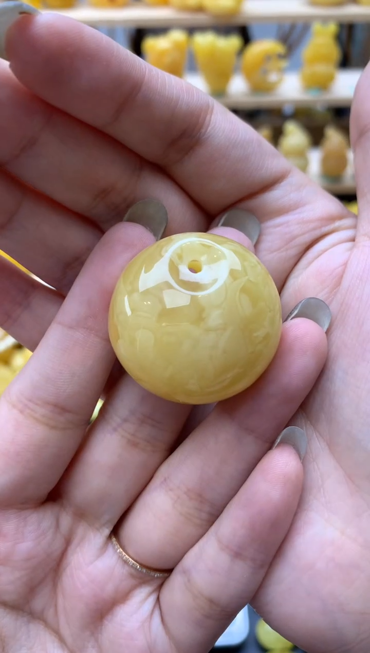 未镶嵌琥珀珠宝奇石104琥珀蜜蜡花粉