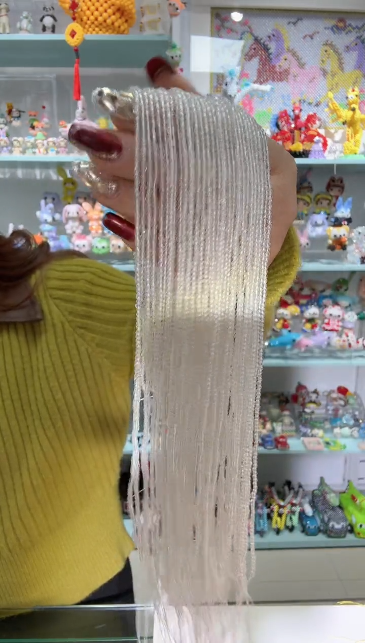 玻璃0527卡0.8水晶本色10条白开水