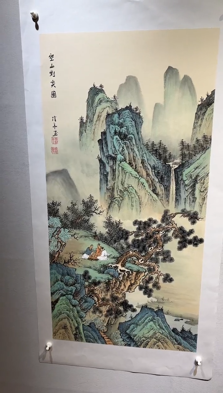 国画国画SS-1201029-张跃华央创美术馆精品定制备案作品