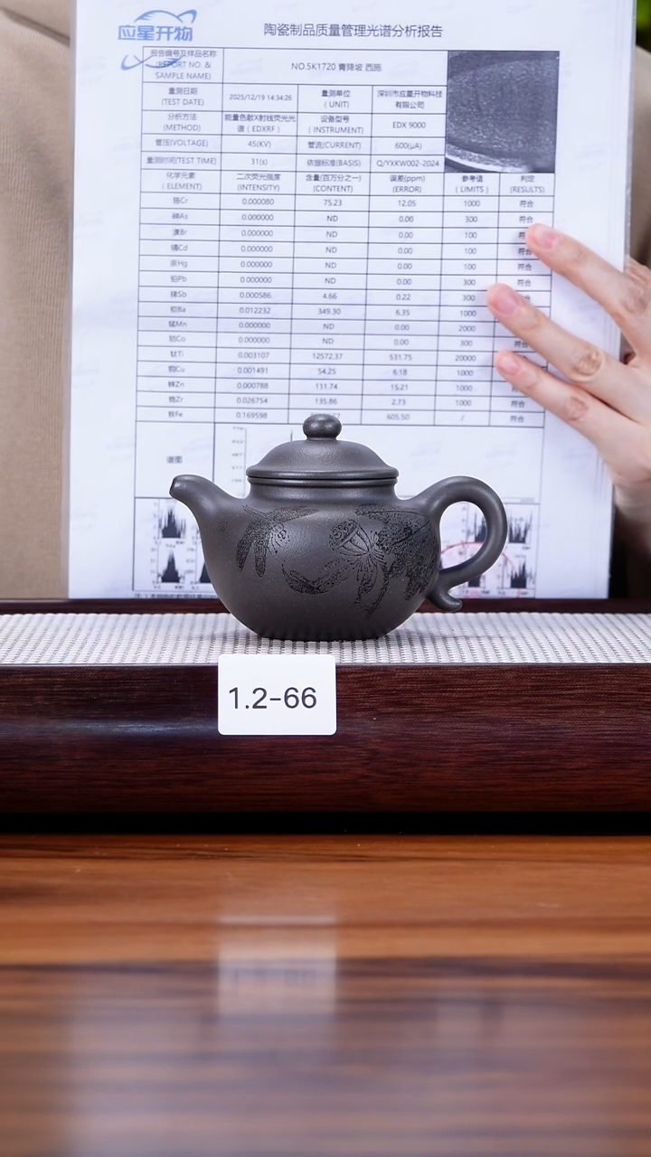 茶壶紫砂1.2-66 千禧天青  莲子200