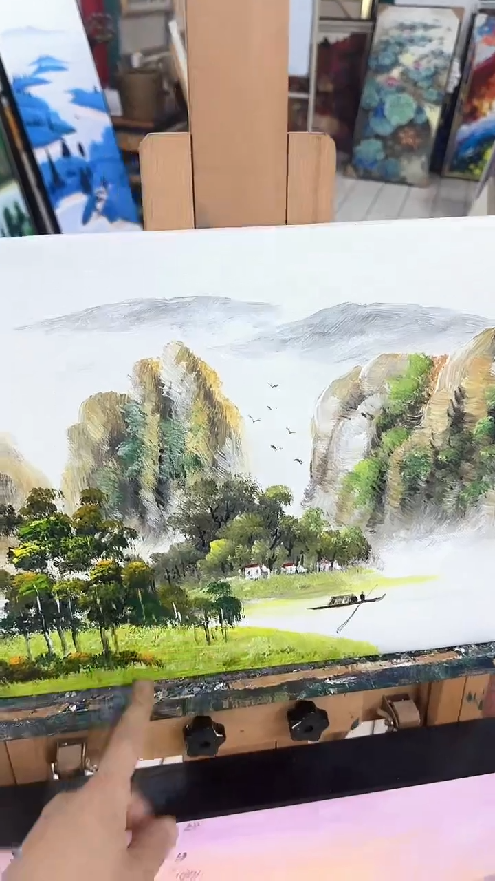 【闪购商品】手绘高端艺术油画 30*40