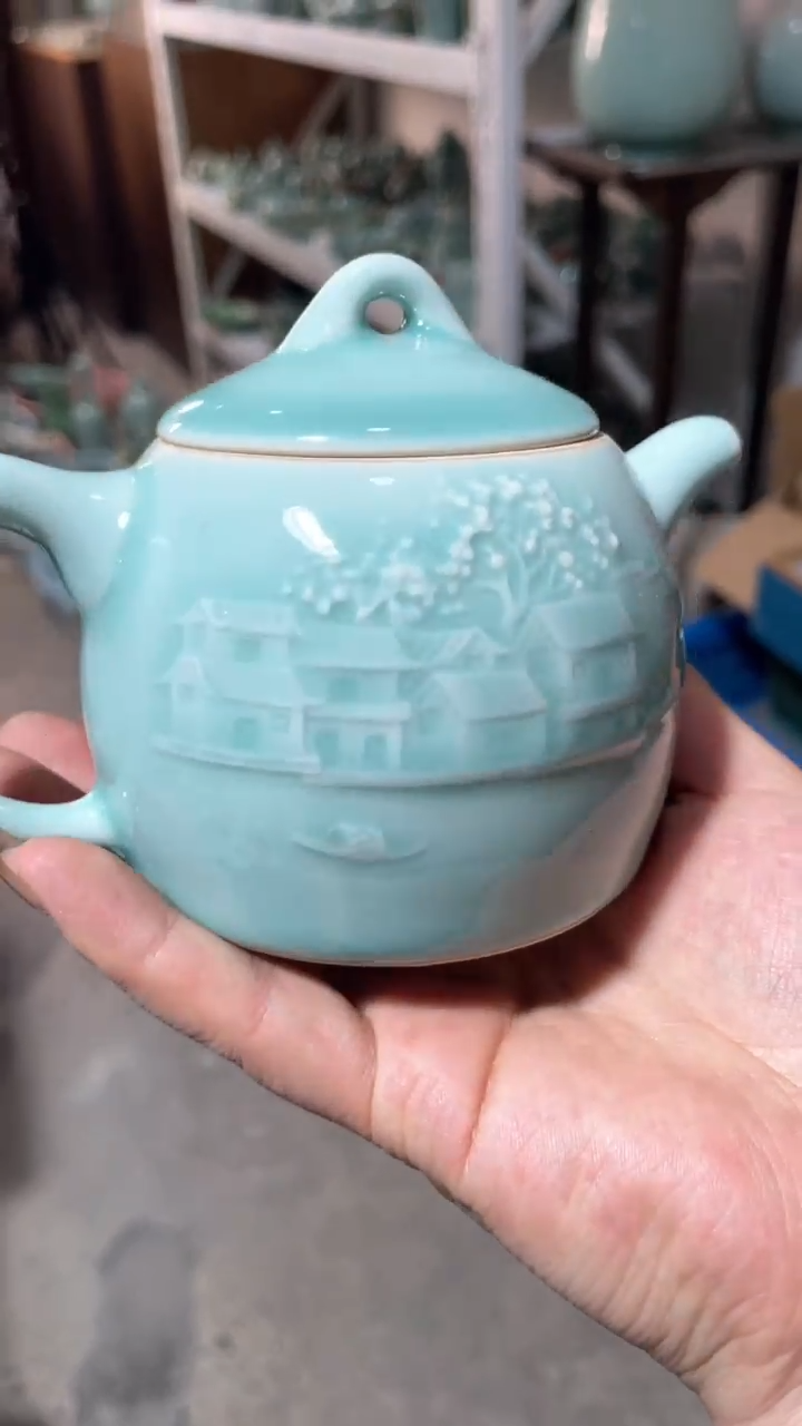 【闪购商品】特价福利 微瑕 慧仙青瓷