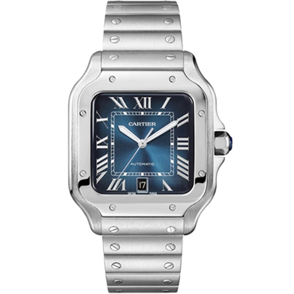 99新 Cartier/卡地亚 老佛爷/卡地亚山度士/22年全套/51*41mm