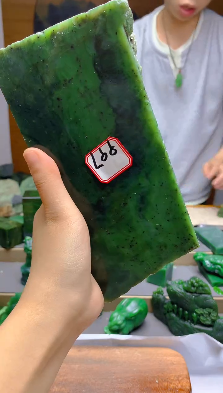 【闪购商品】和田玉（碧玉）珠宝半成品未镶嵌1