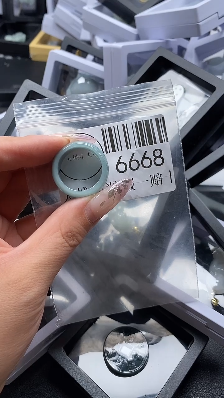 吊坠(不含链)未镶嵌翡翠6668