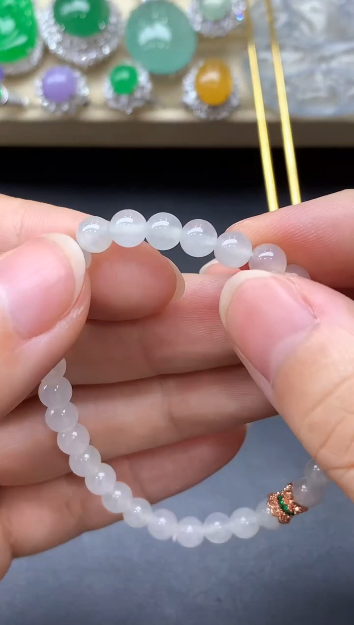 未镶嵌手链翡翠131-中国好珍宝