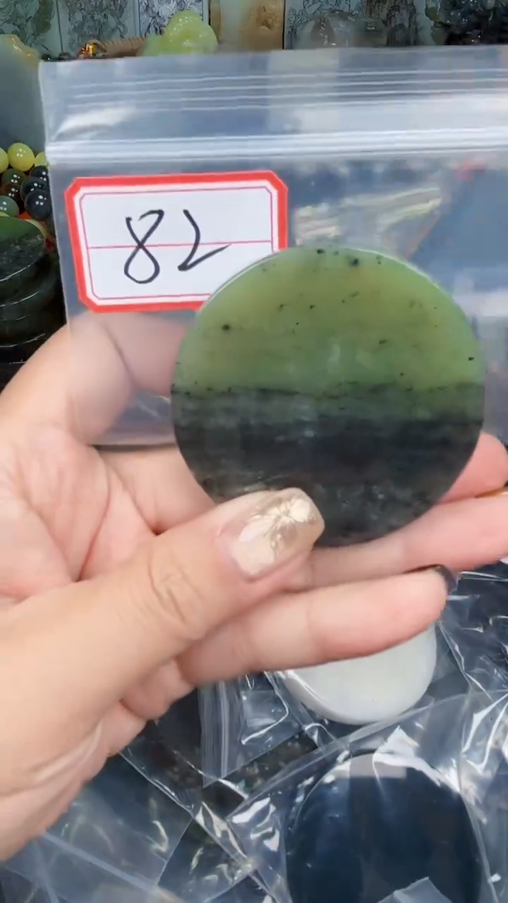 颈饰未镶嵌和田玉和田玉