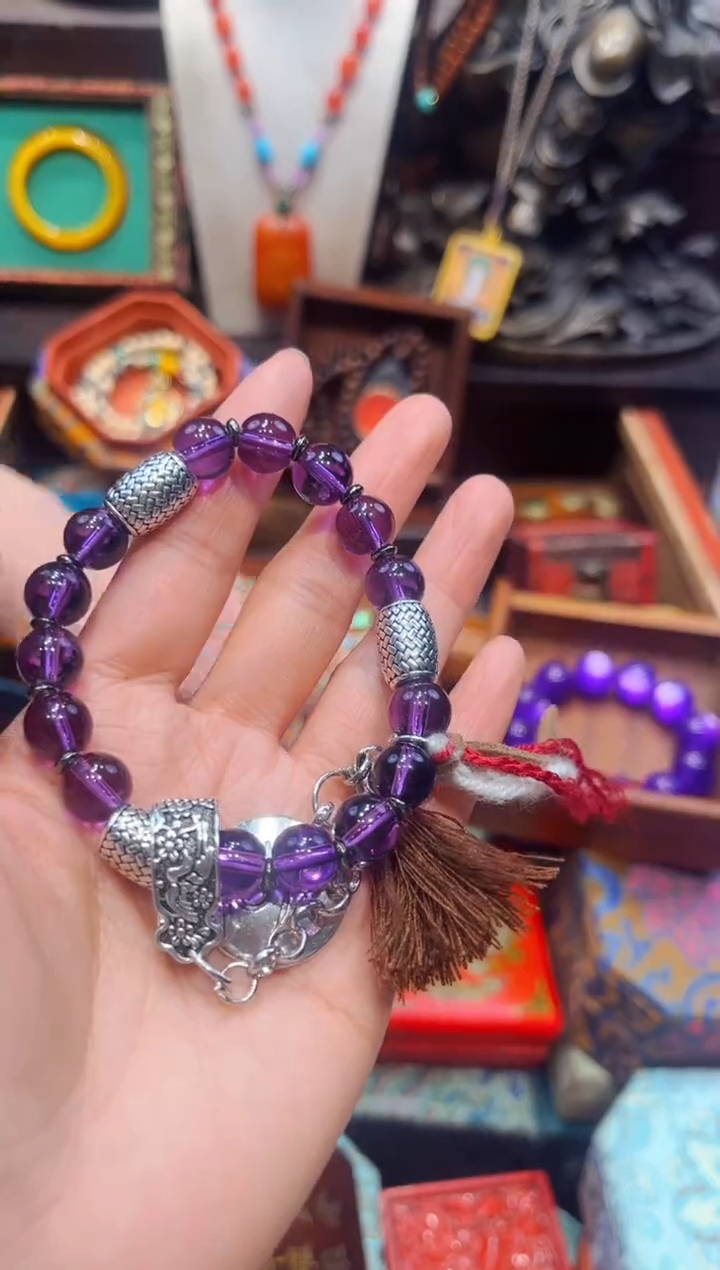 【闪购商品】紫晶1银S925镶嵌欣妹专属精选链接a544574