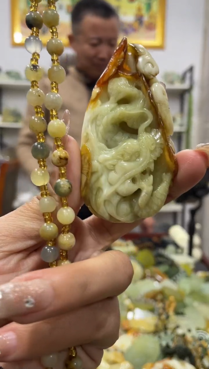 【闪购商品】岫玉吊坠未镶嵌