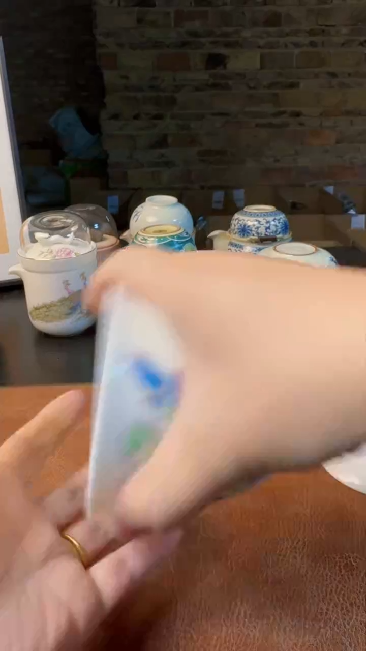 【闪购商品】杯德化羊脂玉瓷，黄龙玉汝旅行快客茶具