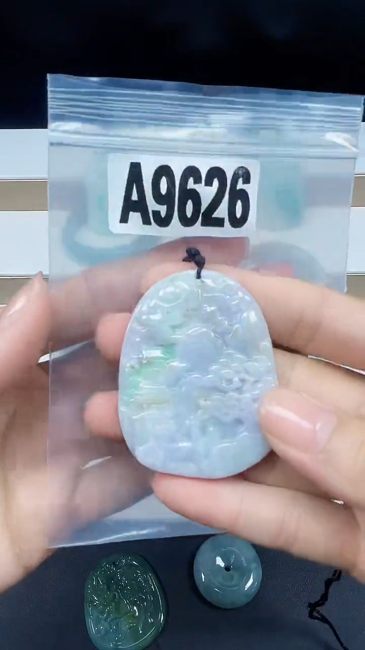 颈饰未镶嵌翡翠翡翠珠宝吊坠挂件