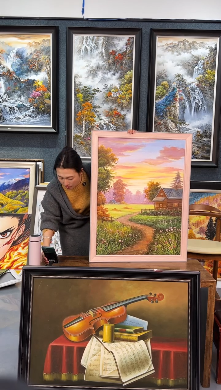 【闪购商品】油画99号 60*80 风景-手绘油画