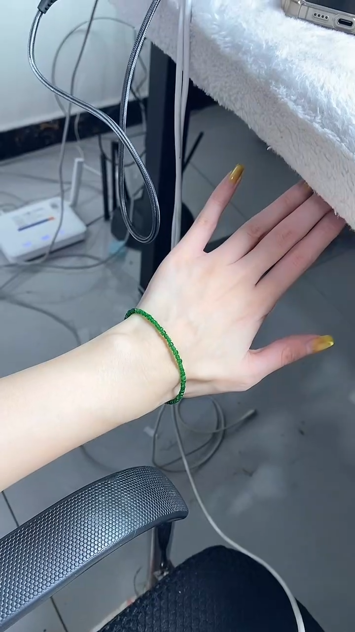 【闪购商品】祖母绿手链14K金镶嵌诗宁甄选珠宝SYZB0052