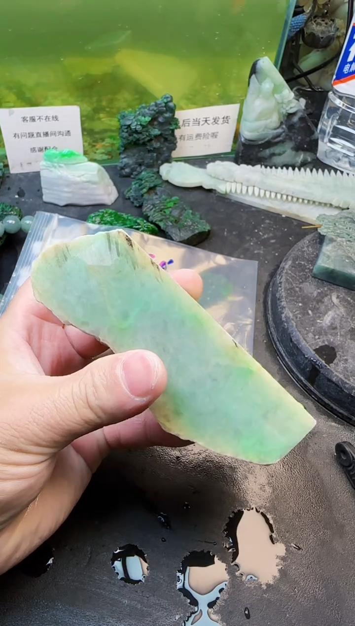 翡翠未镶嵌颈饰天然翡翠221