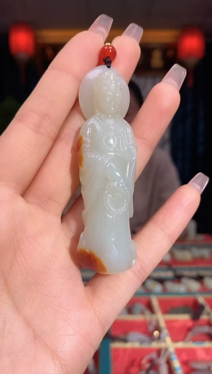 【闪购商品】和田玉颈饰未镶嵌观音