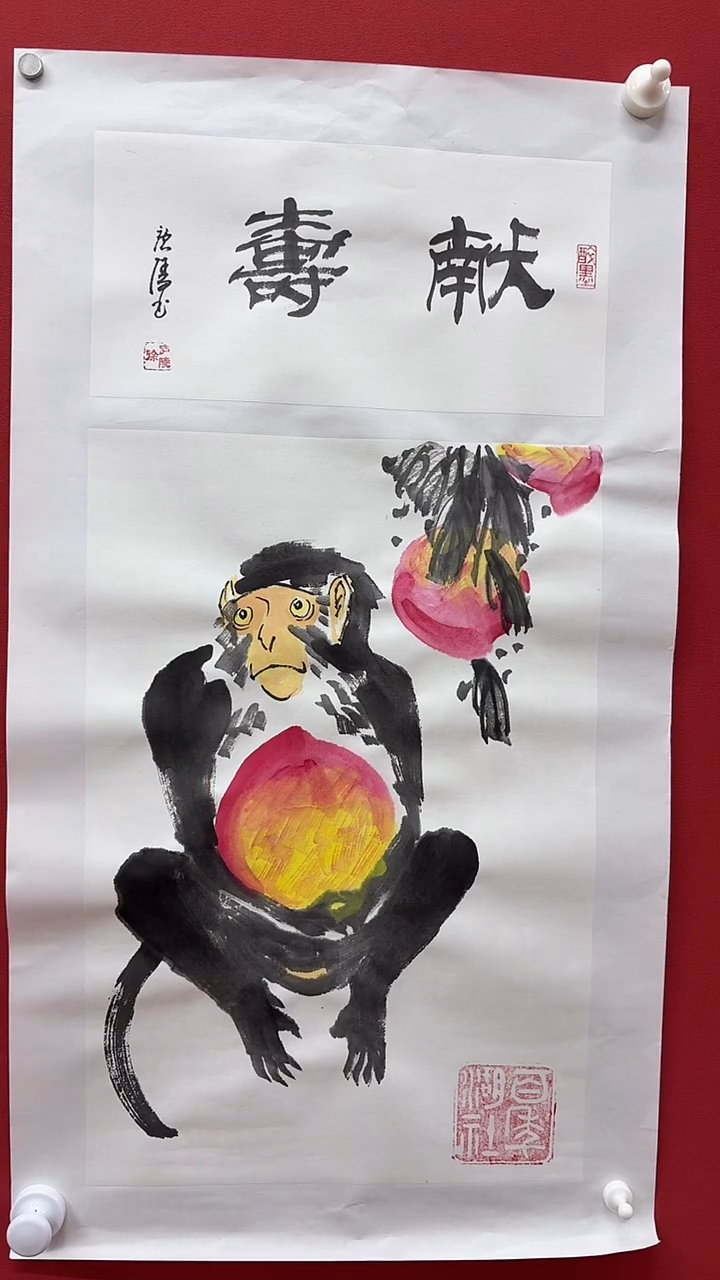 国画手绘原稿-徐庐陵-花鸟-1.5平尺