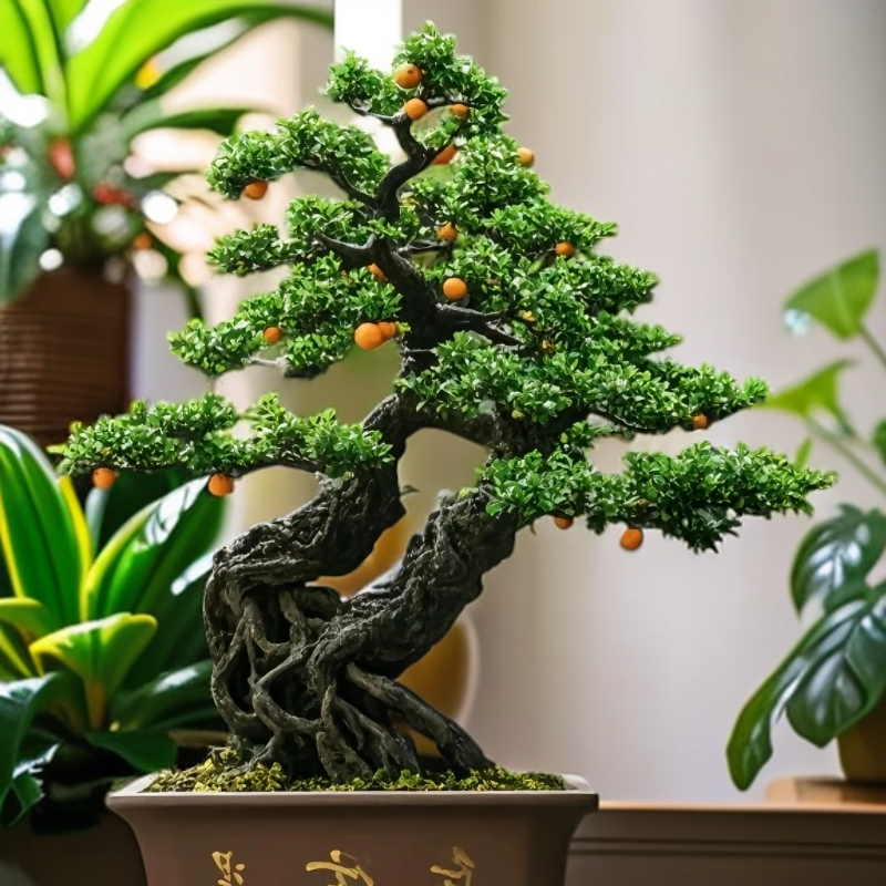金弹子盆景老桩别院花园一物一拍【拍品不包邮】