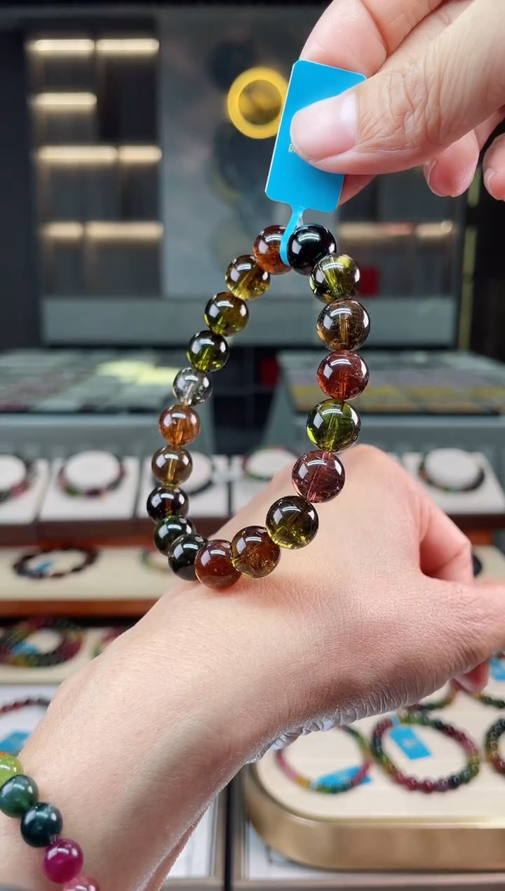 【闪购商品】碧玺单圈手串未镶嵌（多样性发一条）Q