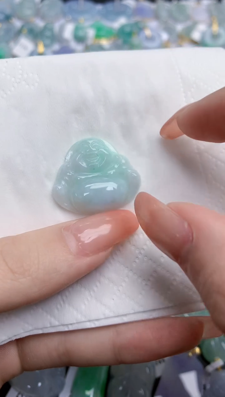 【闪购商品】翡翠颈饰未镶嵌天然缅甸翡翠A货
