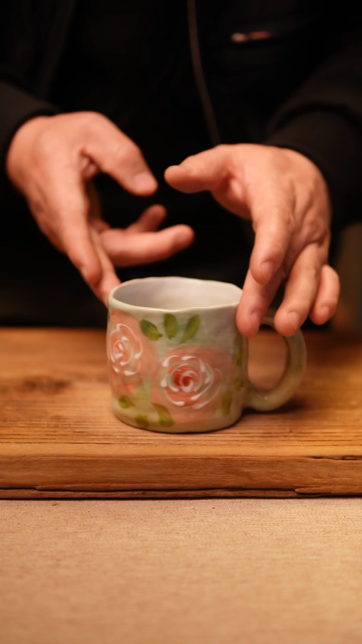 【闪购商品】@@陶园瓷舍@@纯手工手绘@高温釉下彩